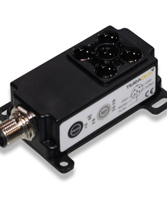 Sensor f/fill level indic TOF 0.5-12.5m 24VDC RS485 M12 f/si